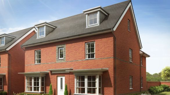 BWM - A CGI render of the Marlowe housetype at Deer's Rise BWM - A CGI render of the Marlowe housetype at Deer's Rise